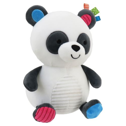 Snugglezoo Plush Sensory Baby Toy - Panda