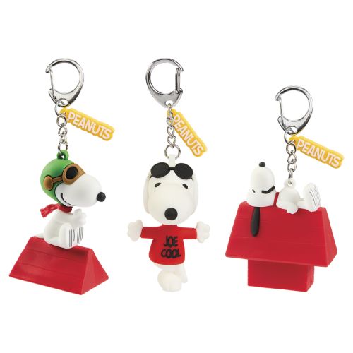Peanuts Snoopy Backpack Clips