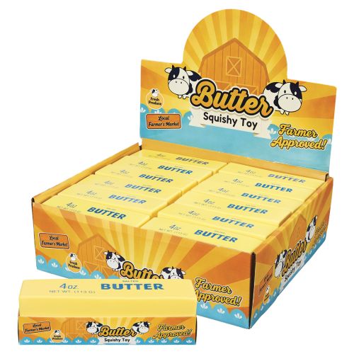 Butter Squishy Toy