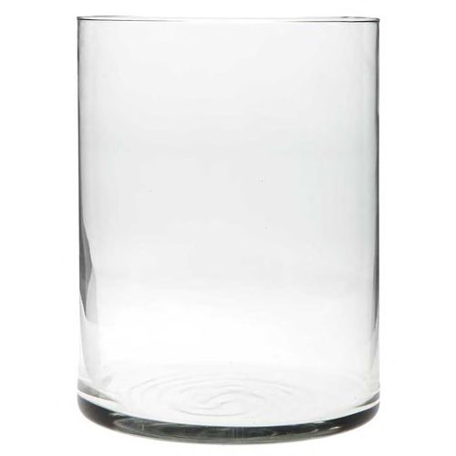 8-Inch Glass Cylinder Vase