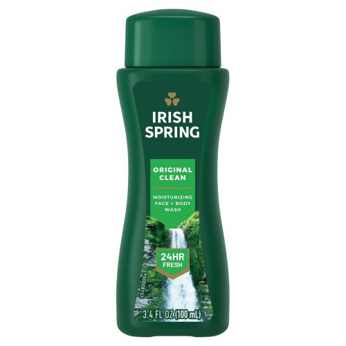 Irish Spring Face & Body Wash - Travel Size