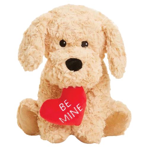 Warmies Heatable Lavender Scented Plush Toy - Valentine Be Mine Dog