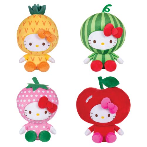 Hello Kitty Plush in Fruit Outfits