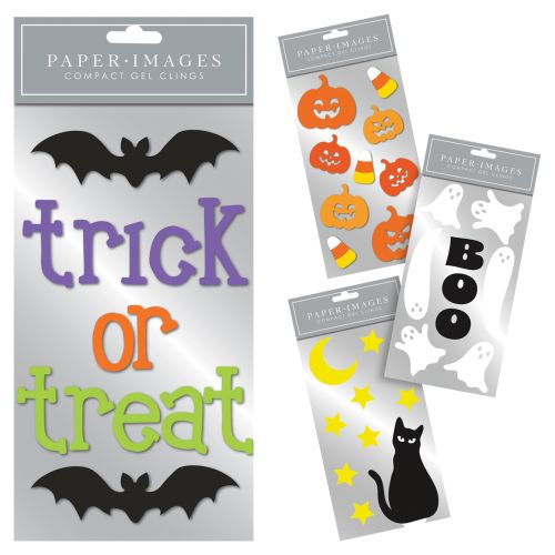 Halloween Gel Window Clings