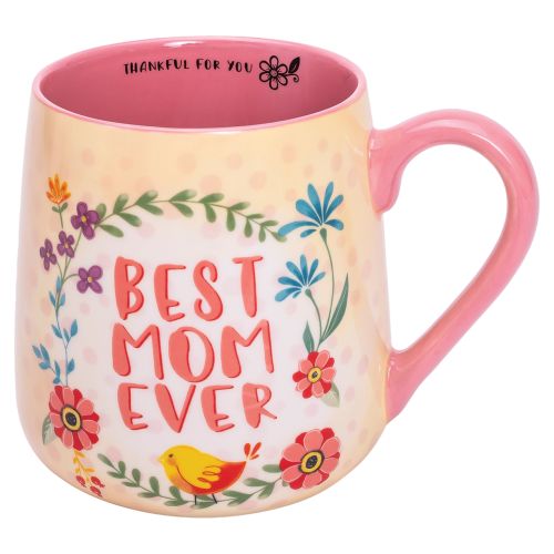 Ceramic Inspirational Mug - Best Mom Ever