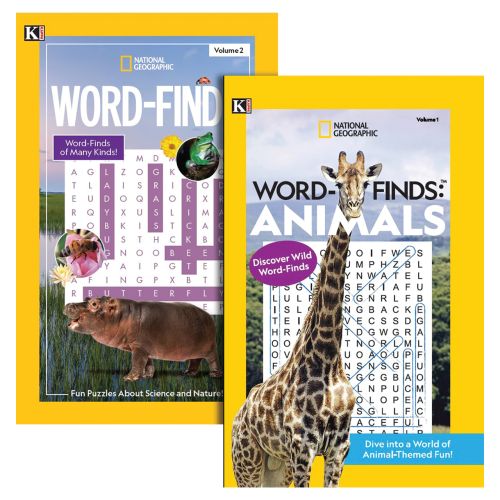 Pocket Digest National Geographic Word-Finds - Animals