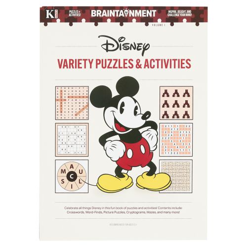Disney Variety Puzzles & Activities Book
