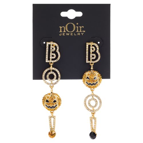 Halloween Drop Earrings - Boo