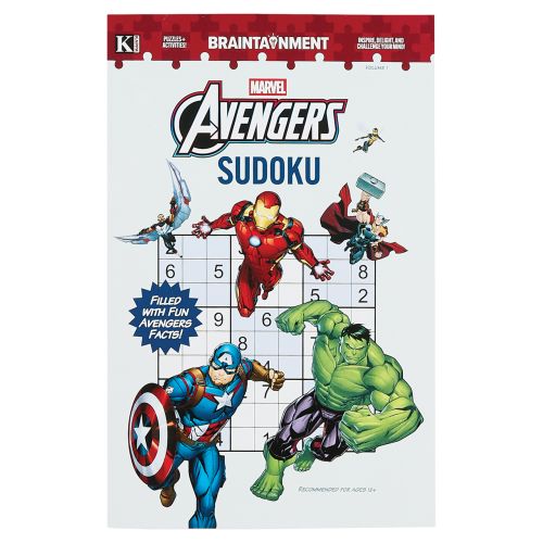 Pocket Digest Marvel Avengers Sudoku Puzzle Book