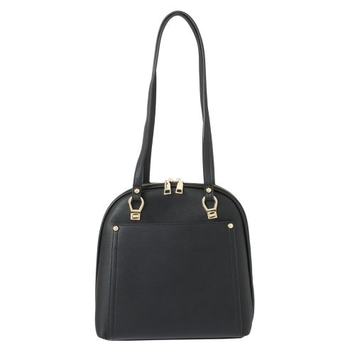 Mistique Convertible Backpack-Shoulder Bag - Black