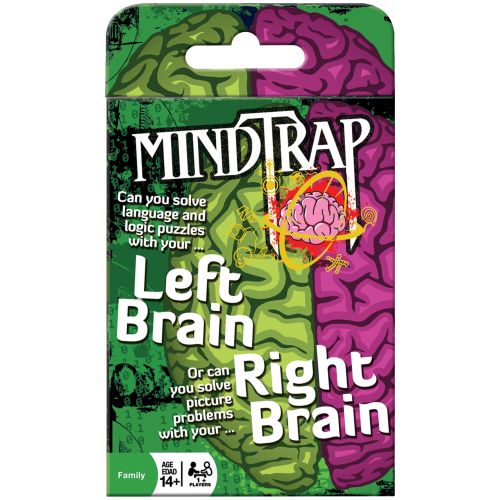 Mindtrap Left Brain Right Brain Card Game