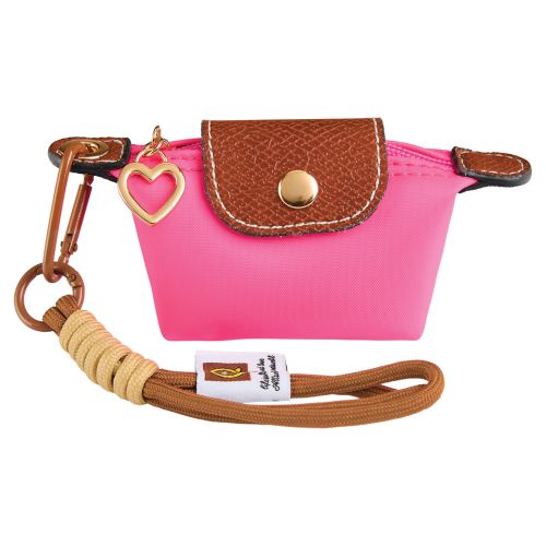 Nylon Mini Bag Clip - Pink