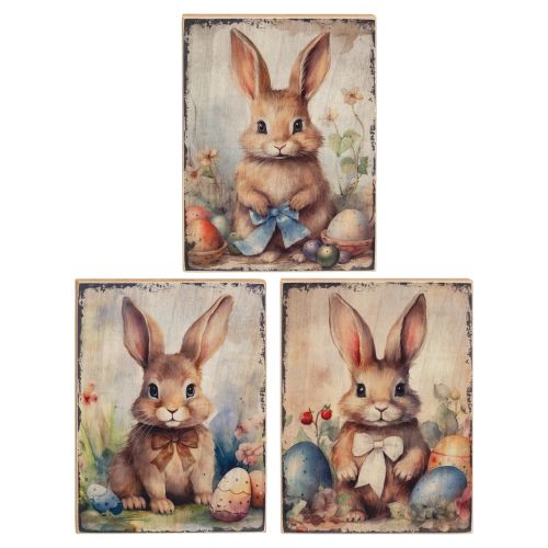 Vintage Easter Bunny Blocks