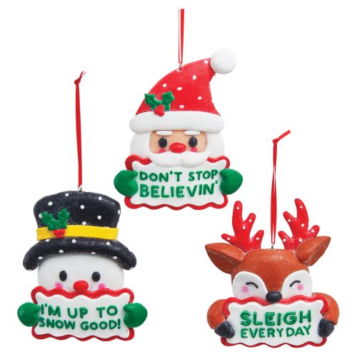Fun Saying Christmas Ornaments