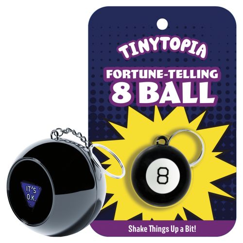 Tinytopia Fortune-Telling 8 Ball Keychain