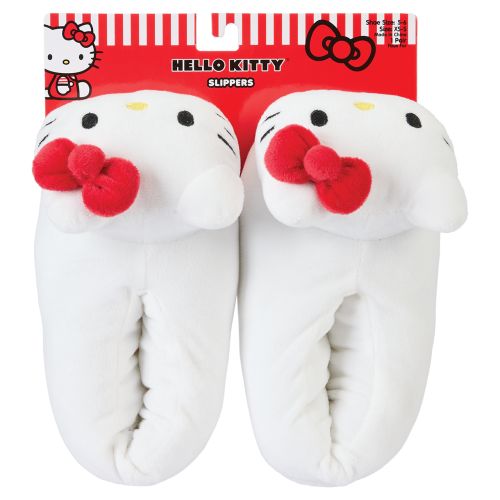 Women's Hello Kitty Puffy Slippers