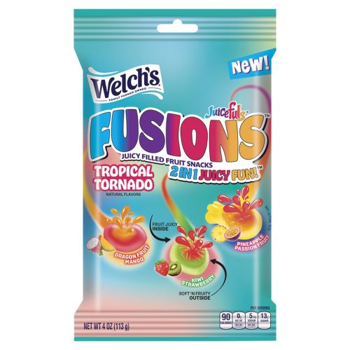 Welch's Juiceful Fusions Juicy Fruit Snacks - Tropical Tornado