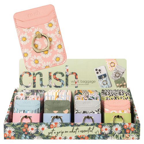Crush What Baggage Stickable Phone Wallet