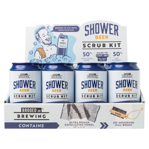 Brodeo Drive Shower Scrub Kit