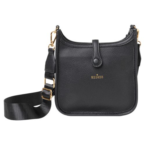 Kedzie Bella Crossbody Bag - Black