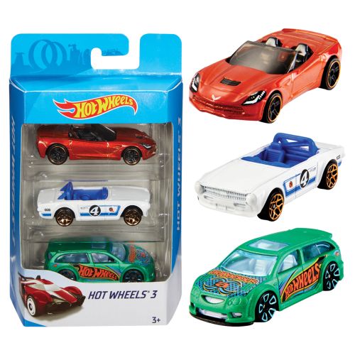 Hot Wheels Basic Car 3-Pack