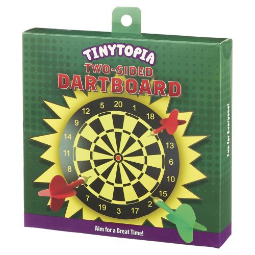 Tinytopia Two-Sided Desktop Dartboard Game