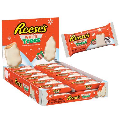 Reese's White Creme & Peanut Butter Christmas Trees