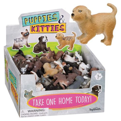 Puppies & Kitties - Mini Toy Figures