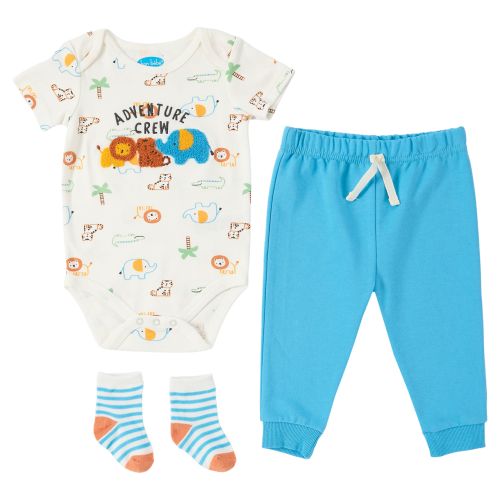 3-Piece Baby Clothing Set - Adventure Crew