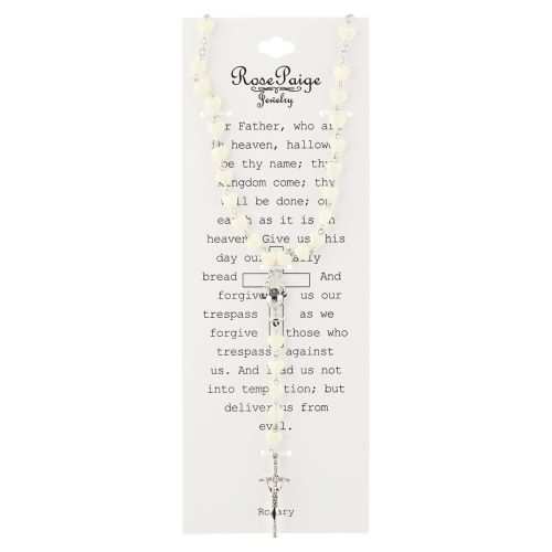 Prayer Rosary on Prayer Card