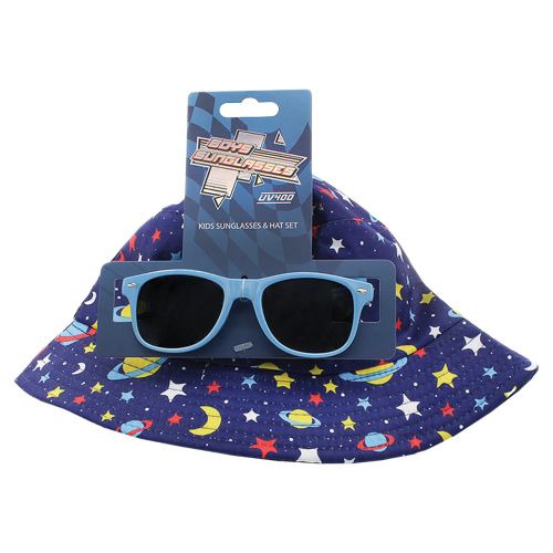 Bucket Hat With Sunglasses - Solar System