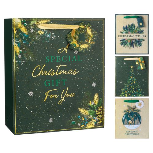 Special Christmas Gift Paper Gift Bags - Medium