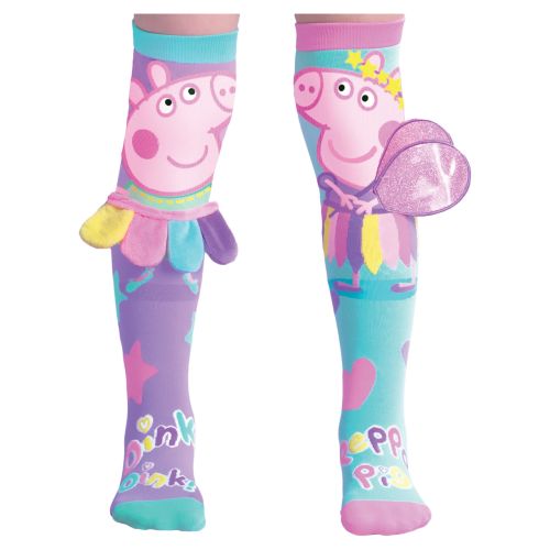 Madmia Crazy Socks for Toddlers - Peppa Pig Fairy