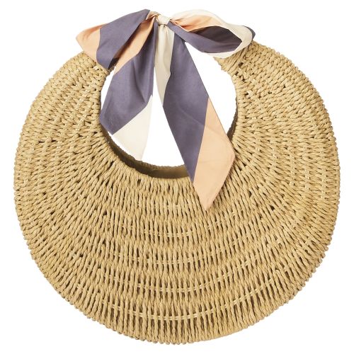 Madison West Rigid Straw Bag