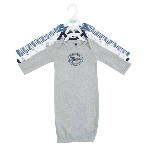 3-Piece Sleeping Gown Set - Aviation
