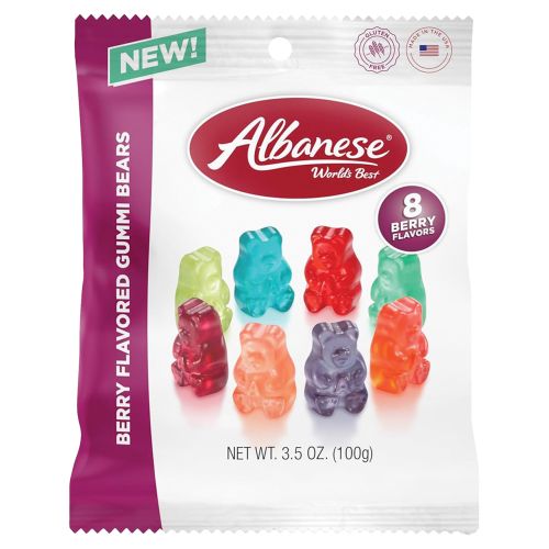 Albanese 8 Berry Flavored Gummi Bears