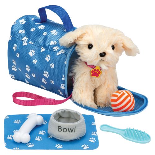 8-Piece Plush Puppy Play Set 1