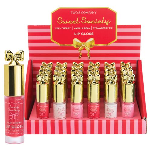 Sweet Society Bow Scented Lip Gloss