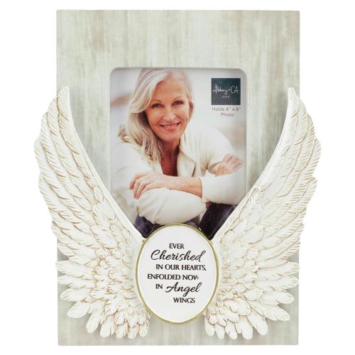 Angel Wings Memorial Picture Frame