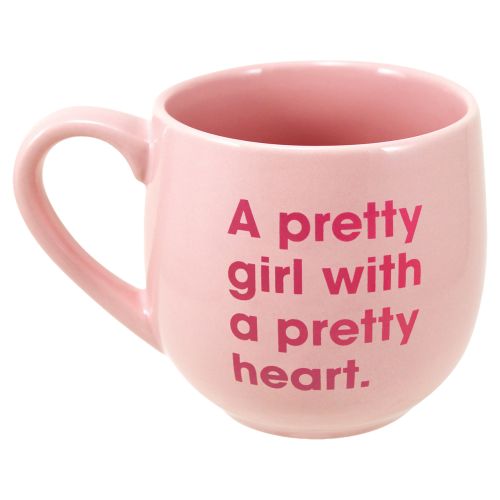 A Pretty Girl with a Pretty Heart Ceramic Mug