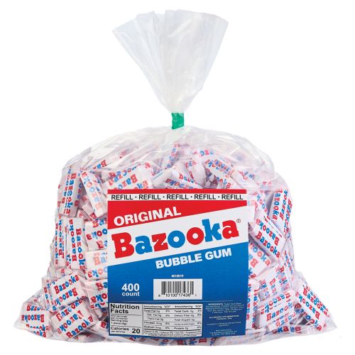 Bazooka Bubble Gum - Refill Bag for Changemaker Tubs