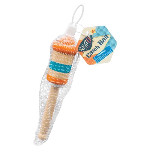 Neato Wood Catch Ball Game