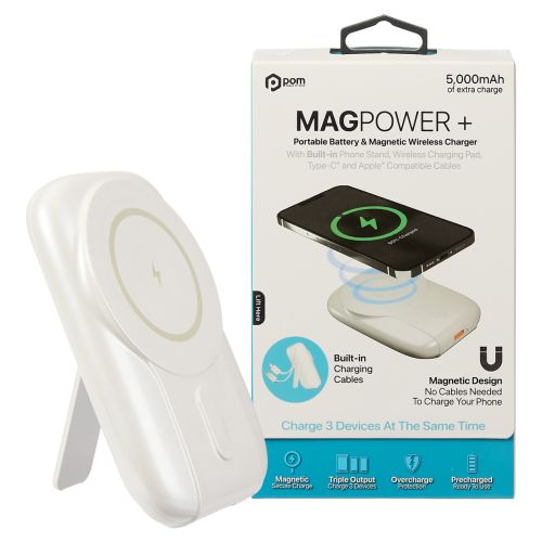 Magpower Portable Battery & Magnetic Wireless Charger