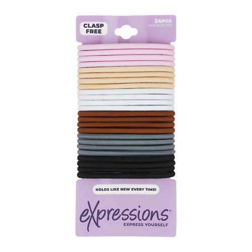Clasp Free Ponytail Holders - No Metal