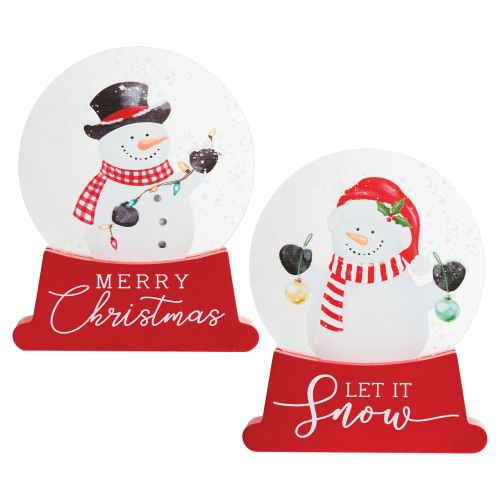 Light-Up Snowman Decor