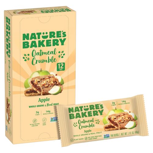 Nature's Bakery Oatmeal Crumble Bars - Apple