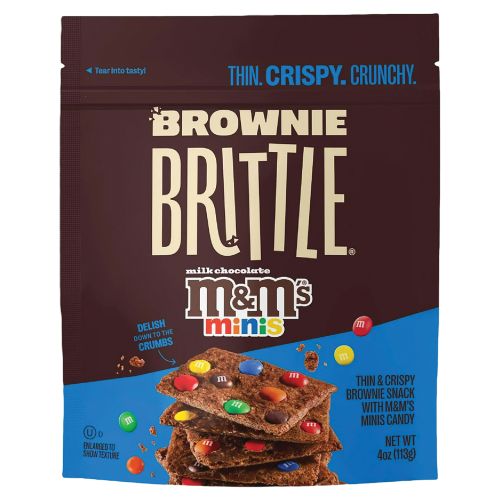 Sheila G's Bite Size Brownie Brittle - M&M's Minis