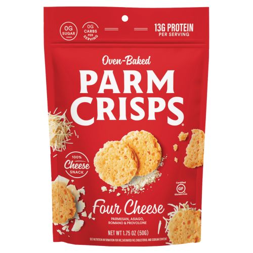 Oven-Baked Parm Crisps - Four Cheese