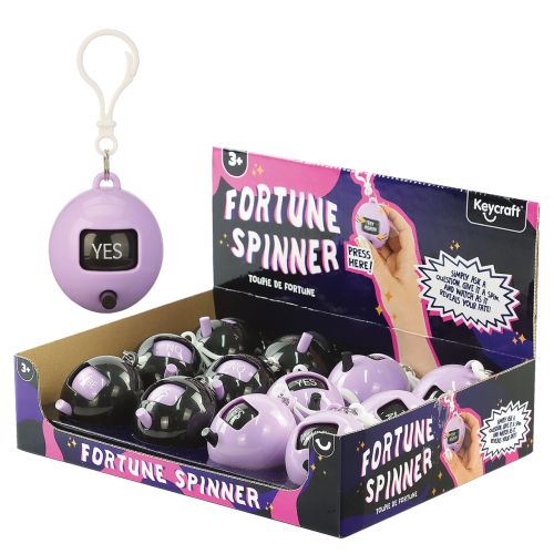 Fortune Spinner Toy with Backpack Clip