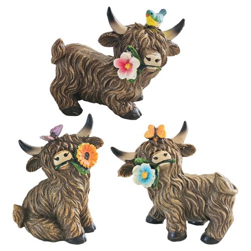 Highland Cow Figurine